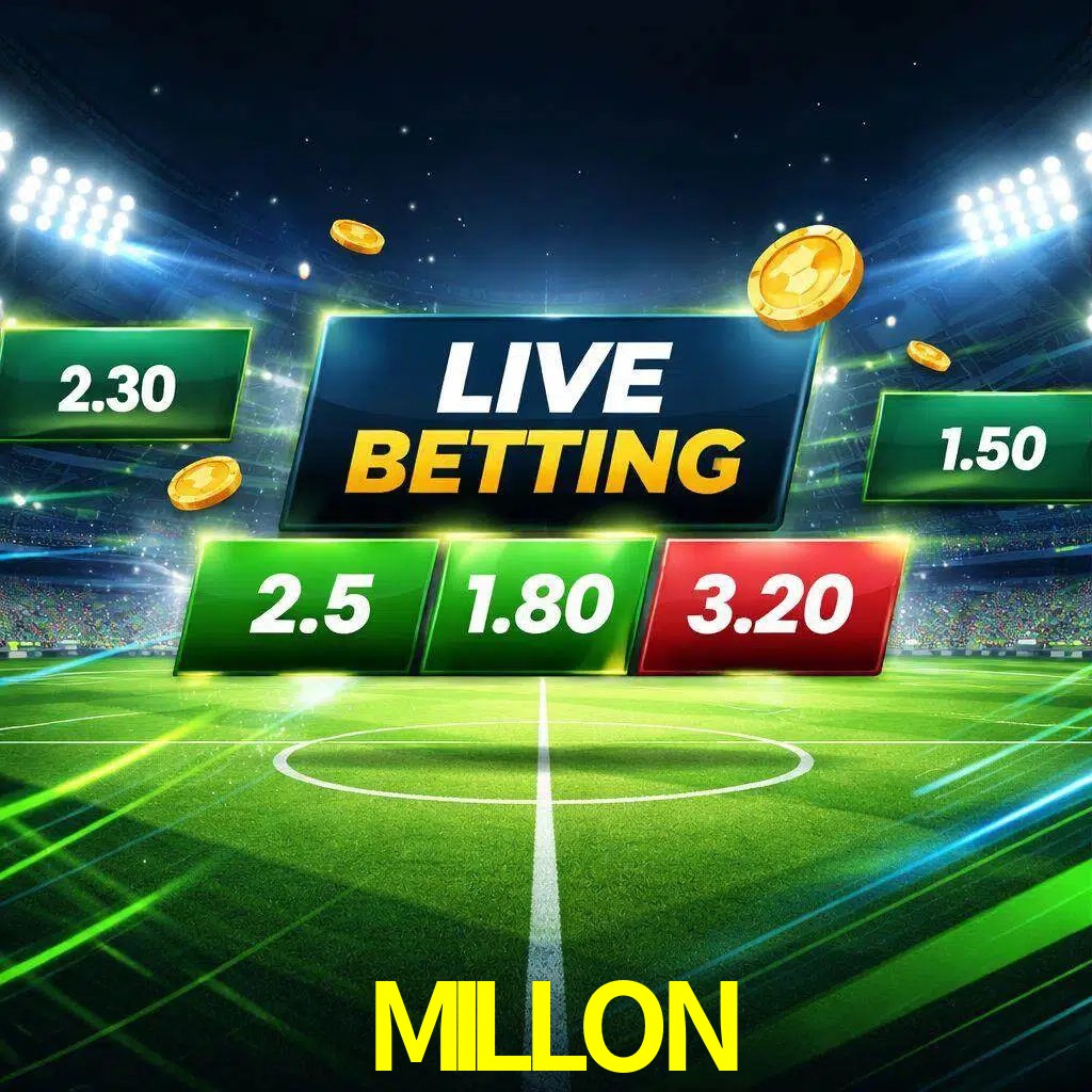 Opciones de apuestas de fútbol y multideporte MILLON